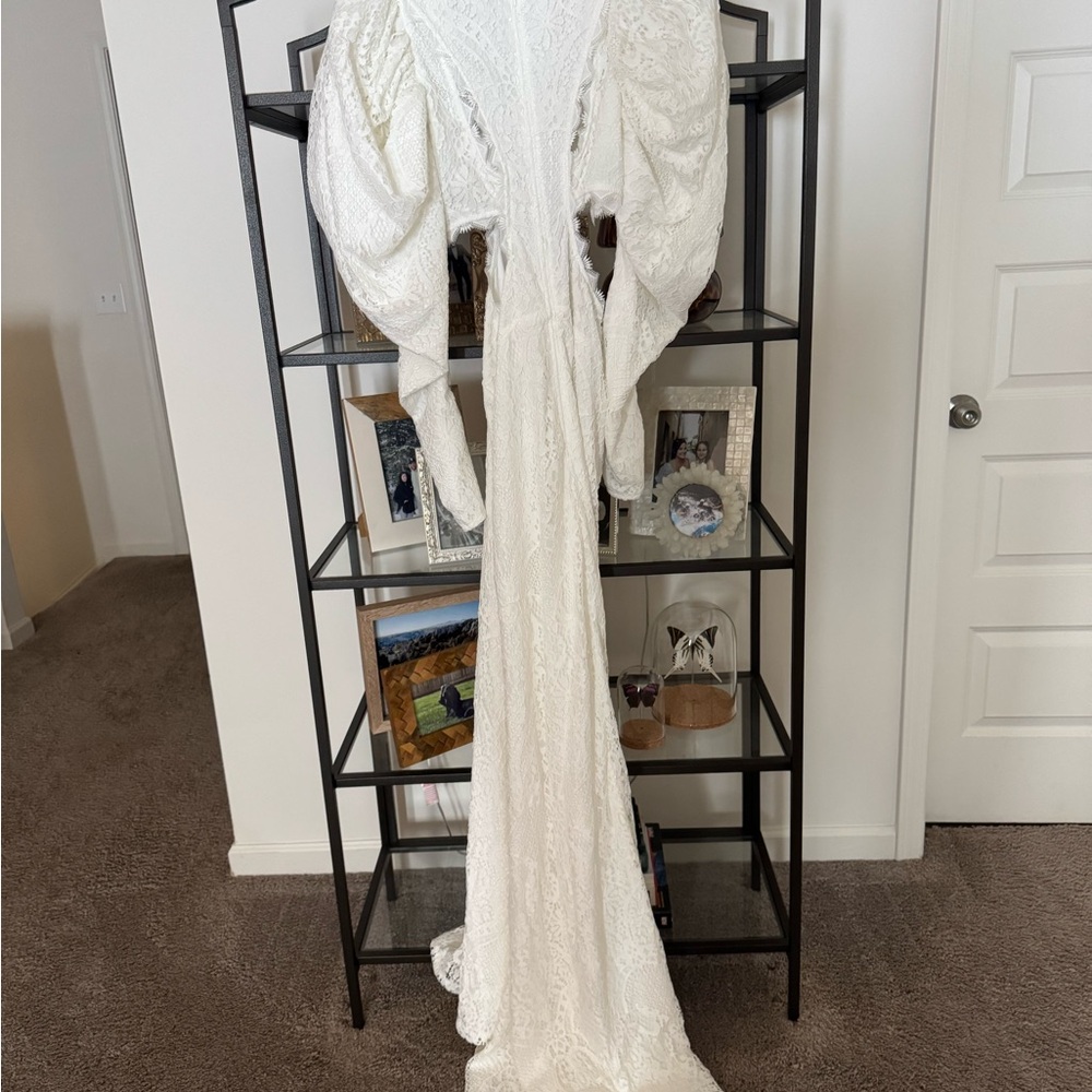 Brand New  White Lace Gown